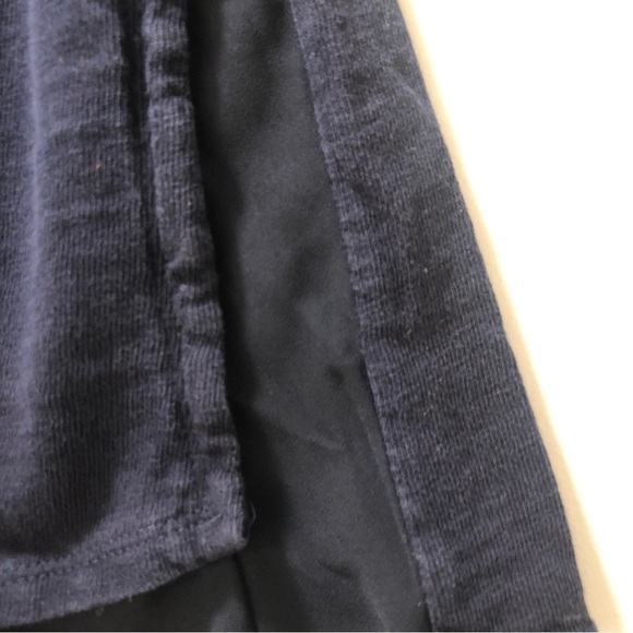 Loft Women’s Navy Tank With Ruffle Detail - Picture 2 of 6